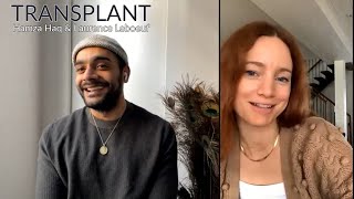 Hamza Haq and Laurence Leboeuf talk Transplant season 2 [upl. by Aeslehc]