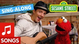 Sesame Street Outdoors with Elmo and Jason Mraz with Lyrics  Elmos SingAlong Series [upl. by Oberon694]