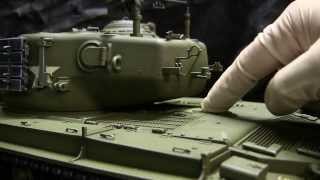 Tamiya 116 RC M26 T26E3 Pershing Model showcase video [upl. by Emylee]