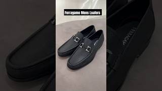 Ferragamo Moccasin with Gancini Ornament Black luxury luxuryshoes ferragamo [upl. by Asiuqram811]