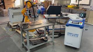 Nanjing Speedy Laser Robot Laser Welding Machine [upl. by Borek]