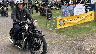 ROMNEY MARSH PRE 1931 MOTORCYCLE RUN 26TH SEPTEMBER 2021 [upl. by Eatnoled]