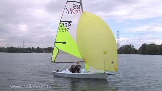 How to sail with a Spinnaker on a small sailboat [upl. by Torrie]