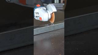 only geniuses could think of this cutting technique cuttingskills shorts metal ironwelding [upl. by Anilemrac]