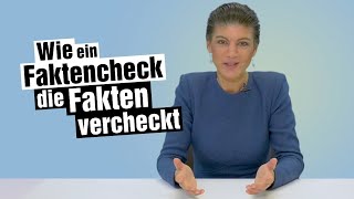 Wie ein Faktencheck die Fakten vercheckt [upl. by Ateikan477]