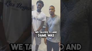 Crazy Damian Lillard Story Shorts SamOkauru DamianLillard [upl. by Lowry]