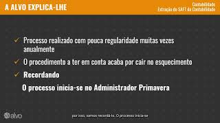 Alvo Explica  Extração do SAFT da Contabilidade [upl. by Hasheem]