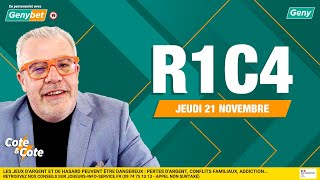 PRONOSTICS COURSES PARISVINCENNES R1C4  21112024  COTE amp COTE GENY COURSES AVEC GENYBET [upl. by Ytiak296]