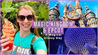 Magical Day in Magic Kingdom and Epcot After 2 Years Walt Disney World Vlog Dec 2021 l aclaireytale [upl. by Malvino]