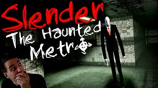 SLENDER THE HAUNTED METRO  Slendy der Schwarzfahrer DeutschGerman [upl. by Oeht]