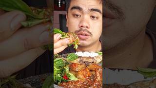 Mani raos pisan Makan daun surawung  sambel terasi [upl. by Riplex]