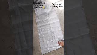 cutting and stitching video lehnga form old saree song [upl. by Nagol]