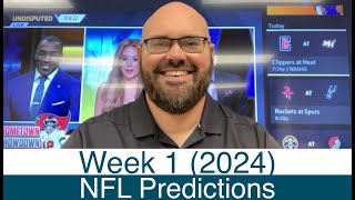 NFL Picks Week 1 2024 Free Pro Football Predictions  Todays Best Plays amp Sports Betting Lines [upl. by Nahsed]