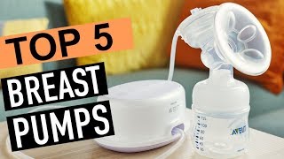 BEST 5 Breast Pumps [upl. by Winonah]