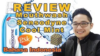 review mouthwash sensodyne coolmint  docdiego review Tips Tutorial bahasa indonesia [upl. by Medrek]