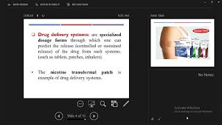 PHARMACEUTICS 1 lec 4 [upl. by Nawud806]