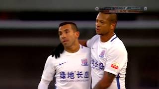 Fredy Guarin Goal  Liaoning Whowin 1X3 Shanghai Shenhua FC  CSL 04112017 [upl. by Froh538]