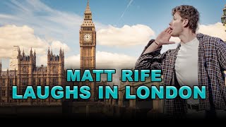 LEARNING LONDON  Matt Rife Crowd Work [upl. by Jessee]