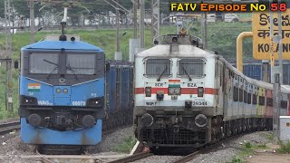 Frequently ASKED Train Videos FATV Episode No 58  Powerful WAG12B  TAMILNADU Express Etc  I R [upl. by Ztnahc878]