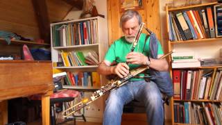 Fermoy Lasses  The Hunters Purse on Kannmacher Multidrone Uilleann Pipes [upl. by Aholla776]