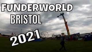 Funderworld Theme Park Bristol  Funfair Rides June 2021 [upl. by Okihsoy]