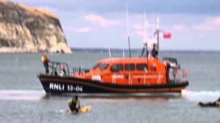 RNLI Shannon Class Lifeboat 1304 quotStorm Riderquot [upl. by Palestine730]