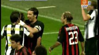 Maldini and Chiellinis little scuffle [upl. by Thinia]