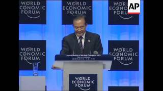 Opening of the World Economic Forum conference [upl. by Nosro148]