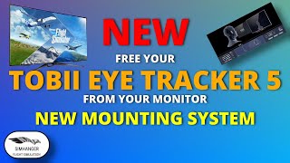 Free your TOBII ET5 from your monitor  New Mount amp Calibration software  Tobii Tripod Bracket [upl. by Mashe986]