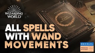 All Harry Potter Spells and their Wand movements  Hogwarts Legacy [upl. by Alvin465]