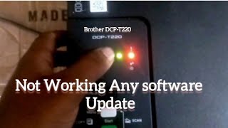 DCP T220  Brother DCP220 Printer Red light Blinking Brother T220 All Light Blinking 💡 [upl. by Atteynod]