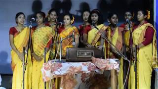 ROBINDRA JOYONTI 2019 SOMOBETO ROBINDRA SANGEET [upl. by Aniez]