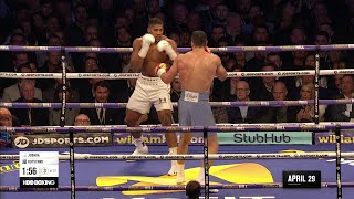 HBO Boxings Best 2017 Joshua vs Klitschko [upl. by Ahsin]