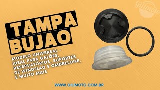 Tampa plástica Gilimoto  bujão com vedação ø 64 m [upl. by Atikihc20]