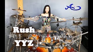 Rush  YYZ drum cover by Ami Kim 53 [upl. by Mcarthur139]