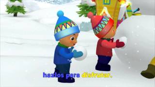 Disney Junior España  Canta con DJ El hombre del muñeco de nieve [upl. by Amelie86]