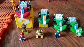 Mario Kart KNex Grand Prix Royal Raceway [upl. by Aicenod]