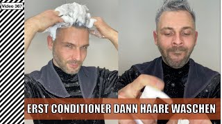 Vor dem Haare waschen einen Conditioner  Spülung benutzen Richtig oder falsch [upl. by Sirk903]