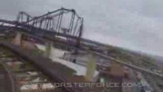 Cyclone Southport Pleasureland POV [upl. by Noraj]