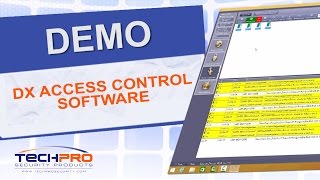 Demo  DX Access Control Software [upl. by Eeldarb]