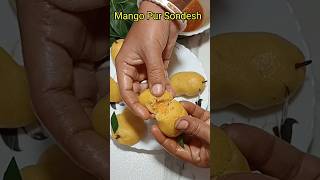 Mango sondesh recipe in Bengali [upl. by Ahsemik]