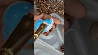 Conch shell painting 🤍🎨🖌️conchshell painting art artist artwork paintingtutorial [upl. by Dolph357]