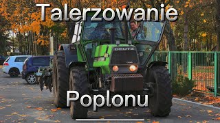 🔥 Oporowe Talerzowanie Poplonu 🔥  Deutz Fahr DX140 X Tolmet ASTAT 300 🔥 [upl. by Atsyrk]