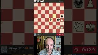 Forzando el reloj hasta las últimas consecuencias ajedrez chess tactica chessgame tecnica [upl. by Petie]