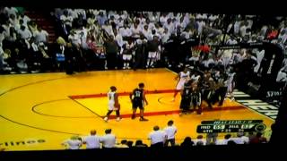 Danny Granger Lebron Fight [upl. by Perrin]