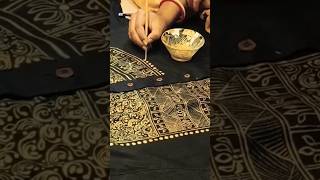 Fabric design  panjabiart youtubeshorts [upl. by Jase]