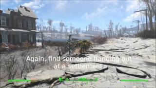 Fallout 4 How to link Supply Lines with settlements [upl. by Ailuig520]