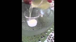 Baking Soda and Lemon Experiment [upl. by Kenleigh356]