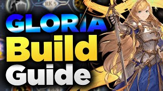 GLORIA Sword of Convallaria Skills amp Gear Guide for Gloria SoC [upl. by Sibella]