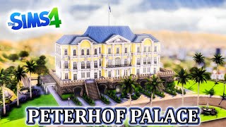 Building Peterhof Palace in The Sims 4  Stream Reupload [upl. by Corenda]